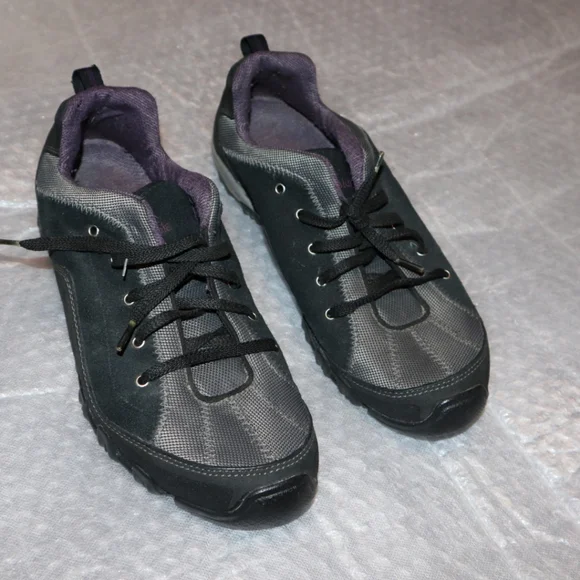 Columbia dragonfly LEA hiking Walking sneakers women's BL3498-010 Gray Black - Picture 6 of 10